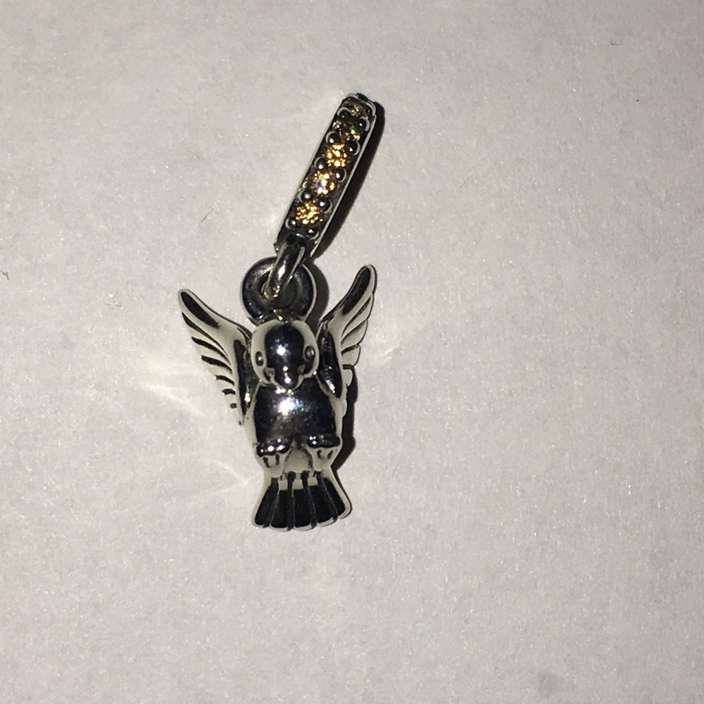 Pandora retired dove of peace dangle 791394CCZ